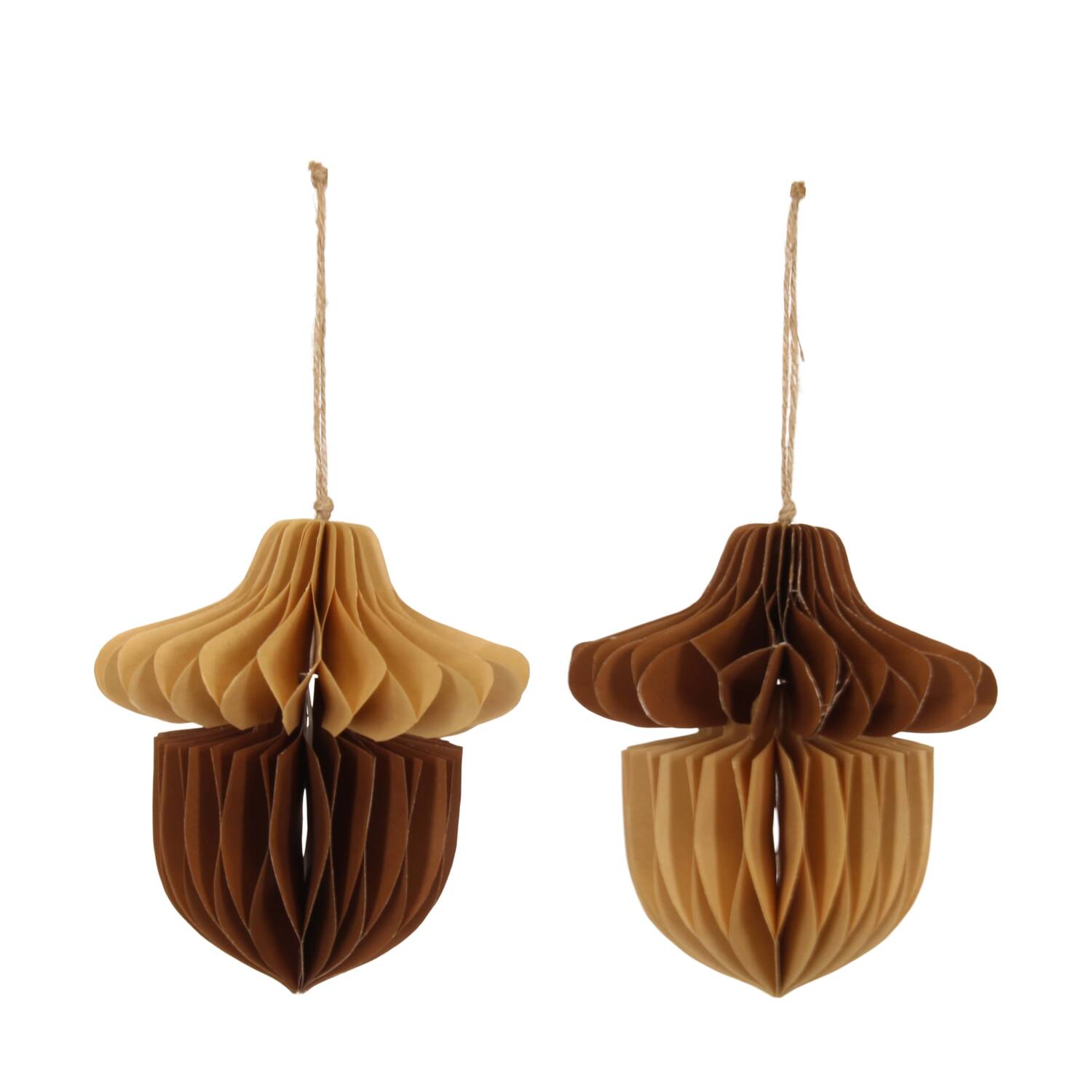 Hanger acorn paper 14x14x15cm C/2 FSC Mix 100%