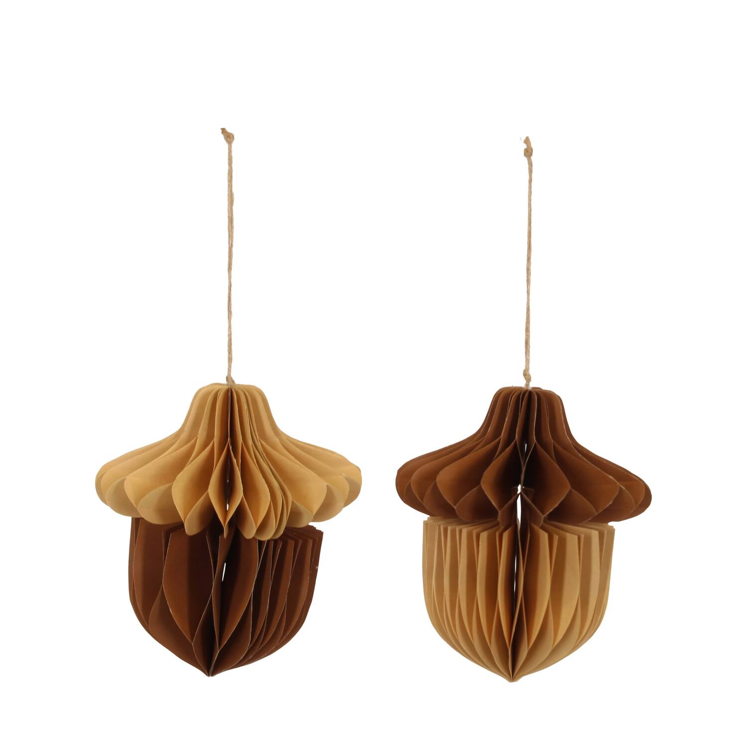 Hanger acorn paper 18x18x20cm C/2 FSC Mix 100%