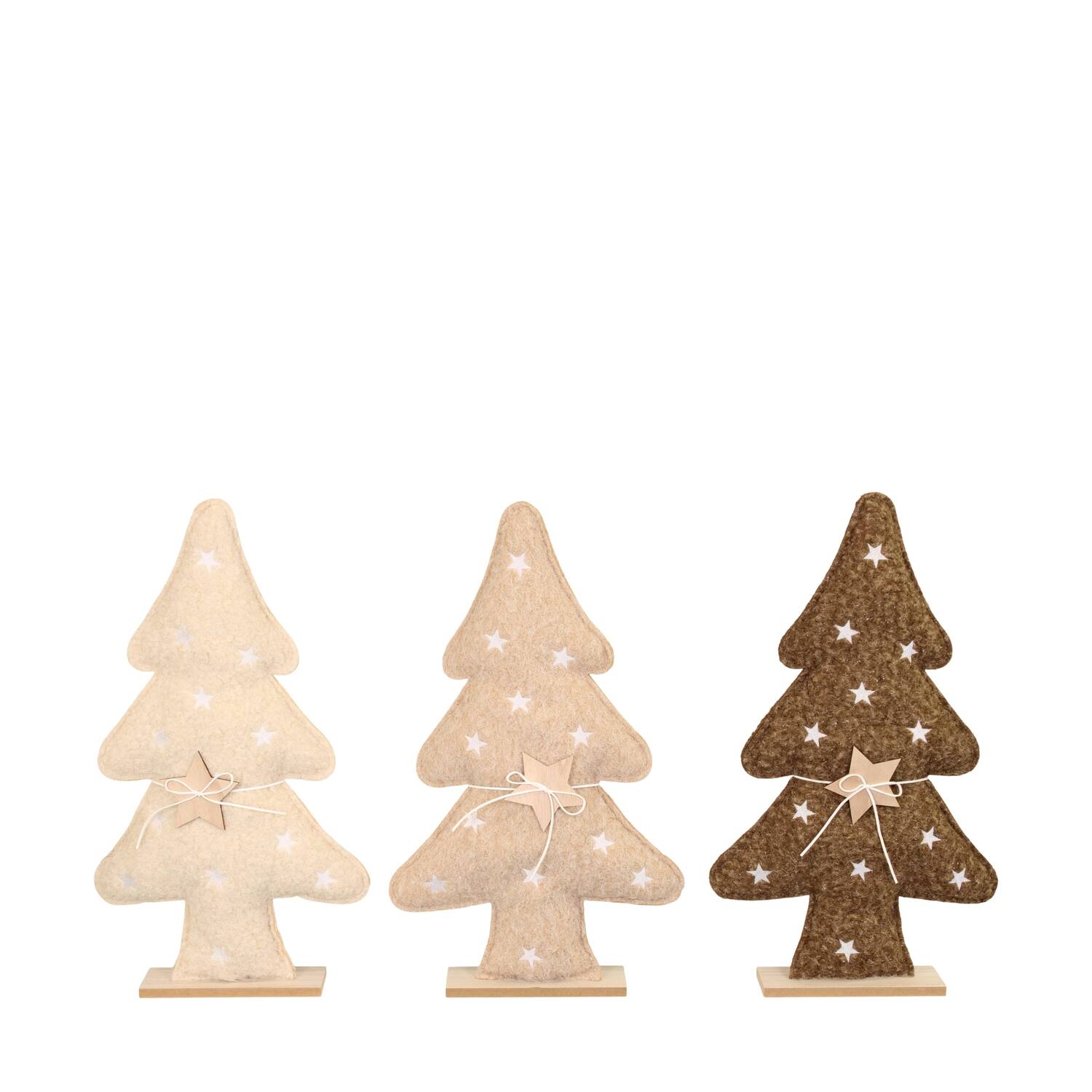 Statue tree felt 34x7x57cm C/3 FSC Mix 100%