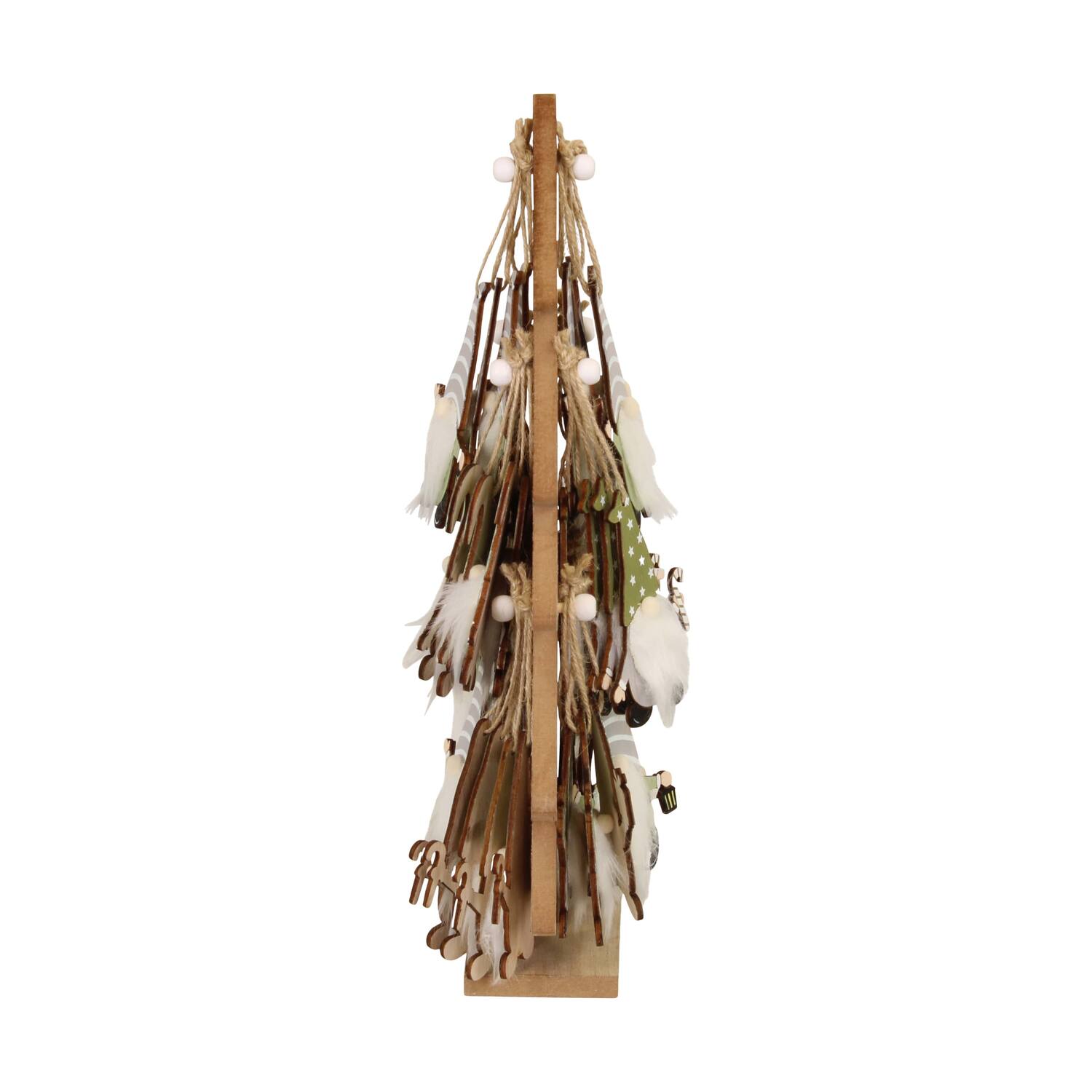 Hanger gnome mdf 3.5x1x9.5cm A3 FSC Mix 100% - Green
