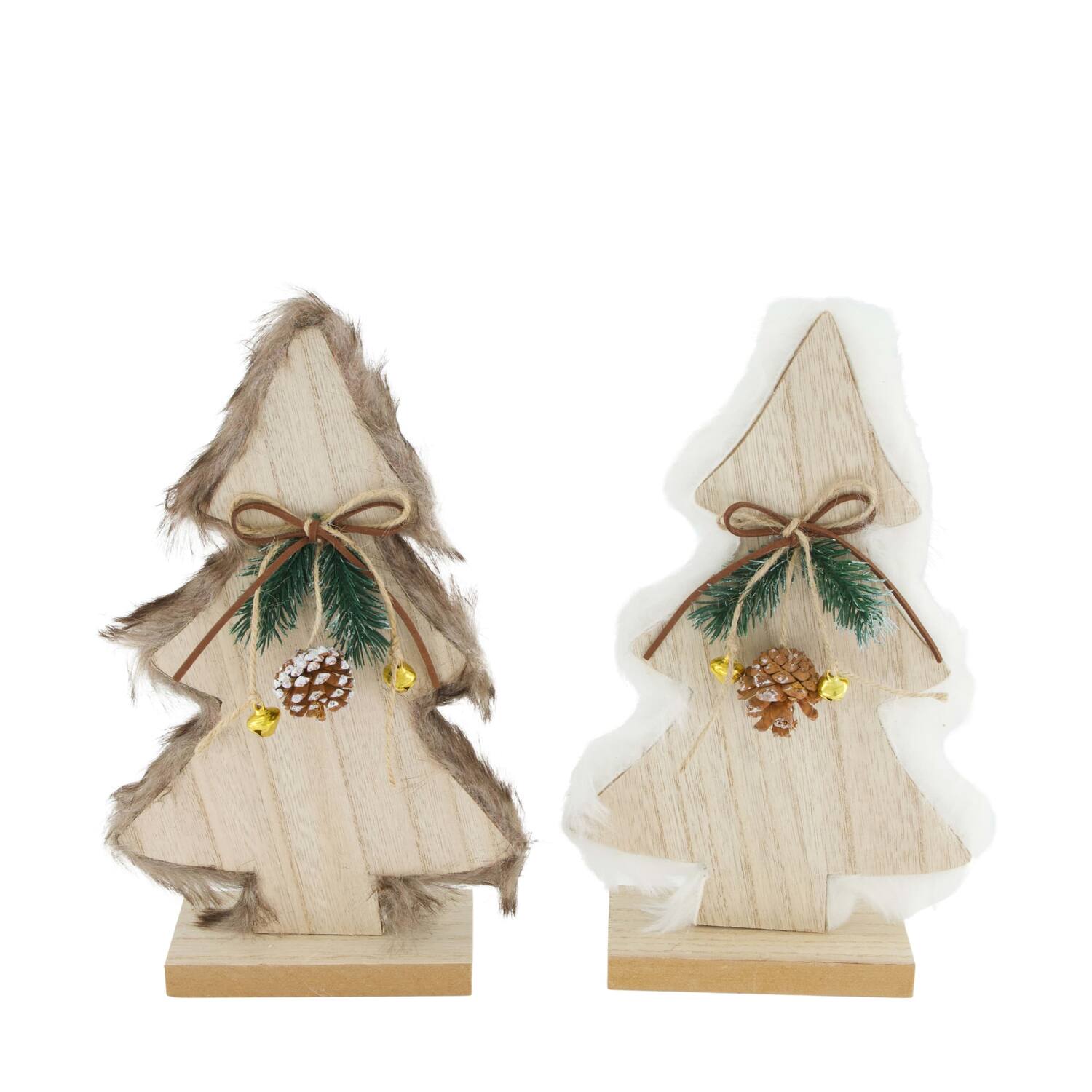 Statue tree mdf 16x6x27cm C/2 FSC Mix 100%