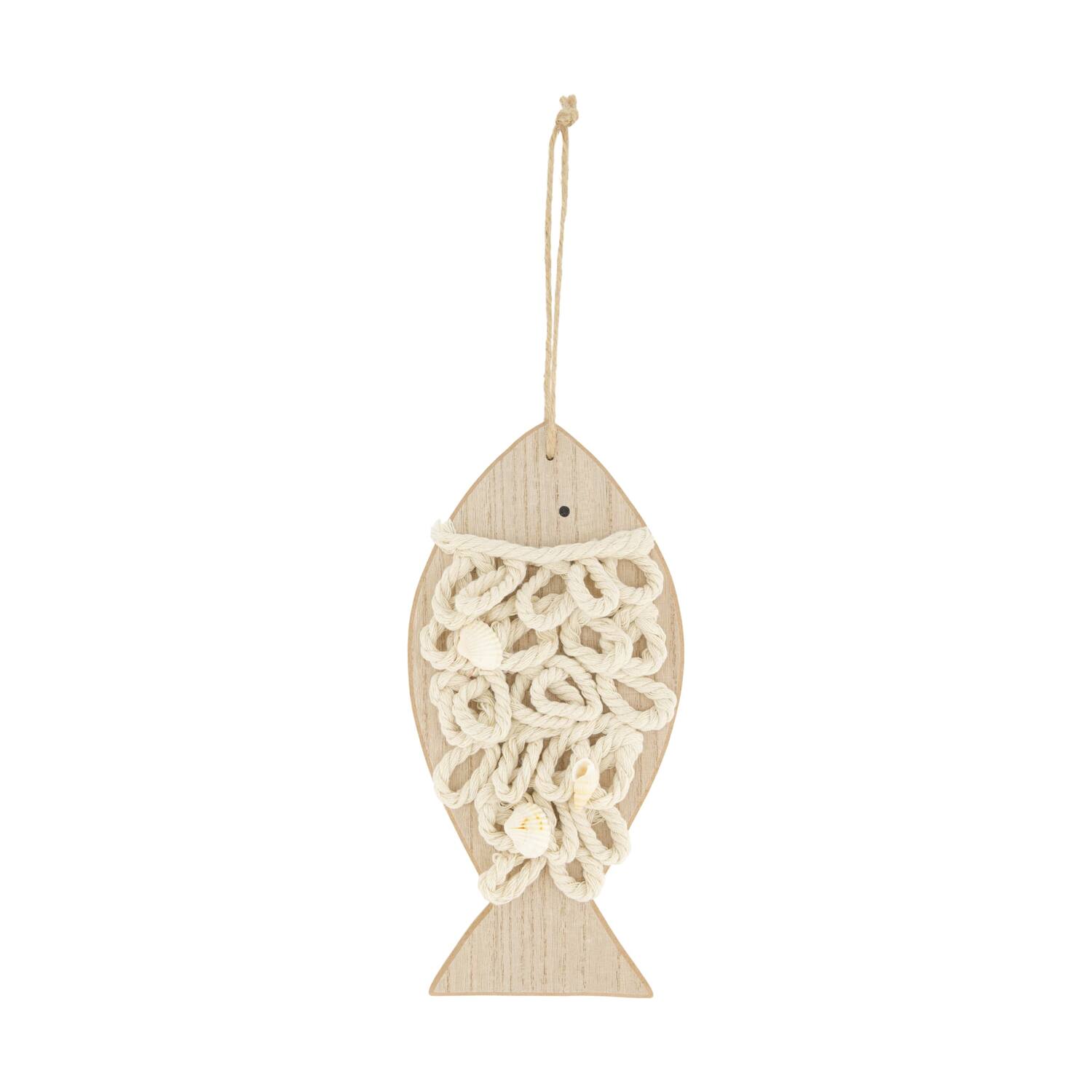 Figurine fish mdf with hanger 12x25x0.9cm FSC Mix 100%