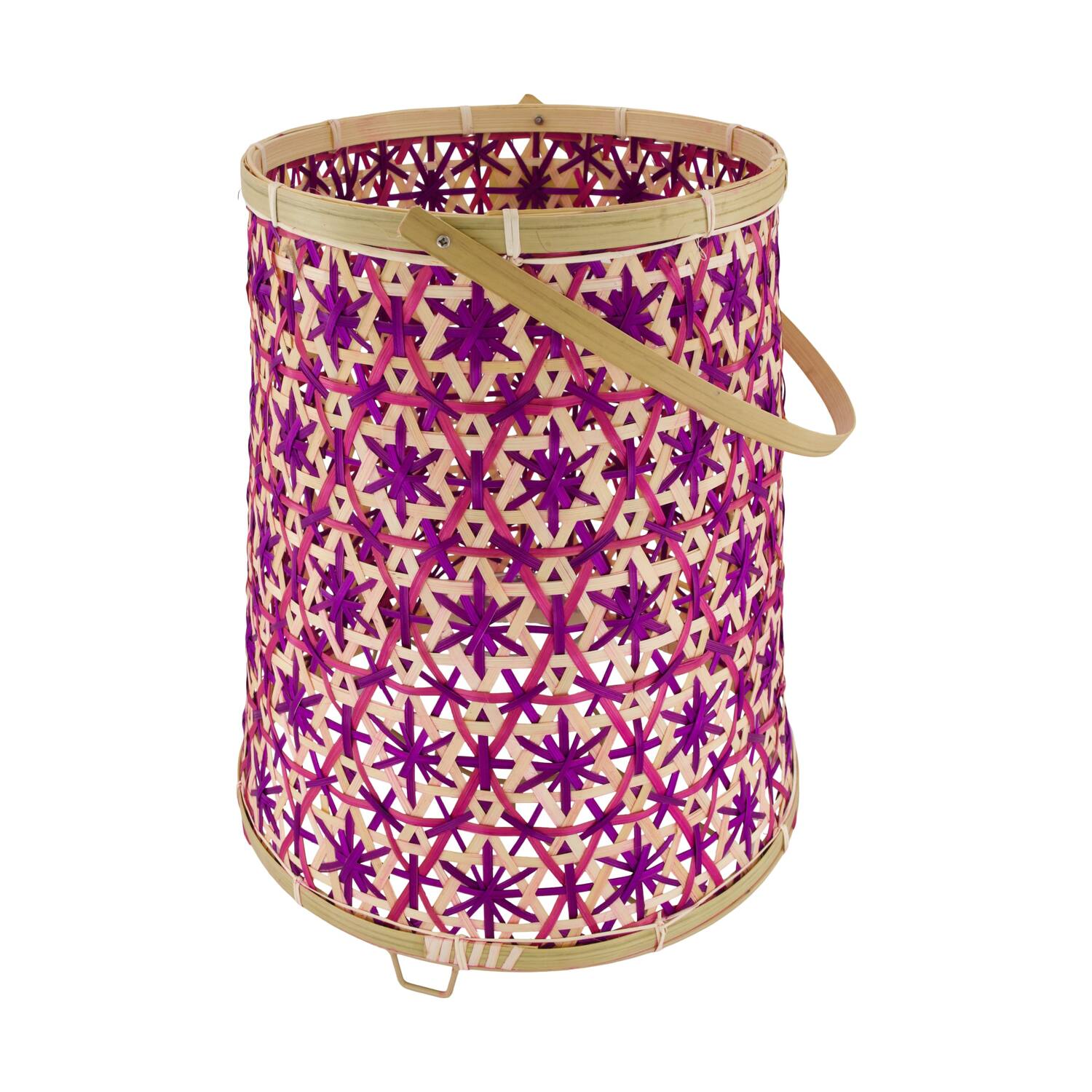 Lantern round bamboo 32x32x38cm FSC 100%