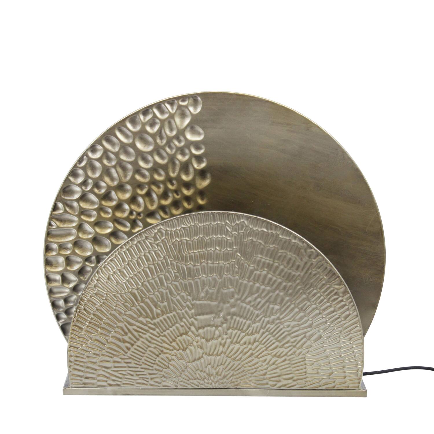 Table lamp metal 38x6x38cm