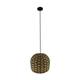Ceiling light seagrass 46x46x36cm