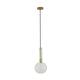 Ceiling light glass 20x20x40cm