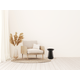 Side table round magnesium 38x38x48cm