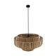 Ceiling light jute 50x50x26cm