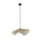 Ceiling light metal 58x58x6cm - Gold