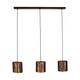Ceiling light metal 100x19x124cm
