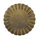 Tray round metal 27.7x27.7x2cm - Gold