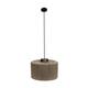 DKNC - Ceiling light jute 46x46x32cm - Natuurlijk