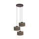 Ceiling light jute 39x39x130cm