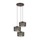 Ceiling light metal 39x39x130cm