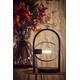 Table lamp metal 22x20x36cm - Black