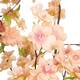 Tree blossom artificial 50x50x115cm - Orange