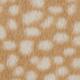 Cushion deer fur polyester 45x45x12cm