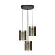 Ceiling light round metal 40x40x130cm