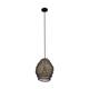 Ceiling light oval metal 37x37x40cm