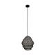 Ceiling light oval metal 37x37x40cm