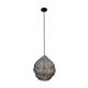 Ceiling light oval metal 47x47x46cm