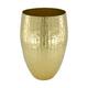 Vase metal 25x25x37cm S/3