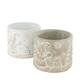 Planter round cement 14x14x11.5cm C/2