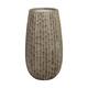 Planter round cement 38x38x70cm  - Gold