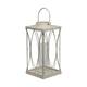 Lantern square metal 22x22x46.5cm S/2
