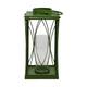 Lantern square metal 22x22x46.5cm S/2