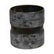 Planter round metal with plastic 38x38x38cm S/3