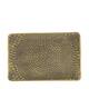 Tray rectangular metal 28.5x18.5x1.5cm - Gold
