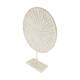 Statue round metal 38x11x54cm