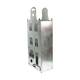 Statue house metal 29x46x118cm - Silver