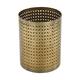 Lantern round metal 12.5x12.5x20.5cm S/3