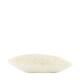Cushion square boucle polyester 45x45x8cm - White