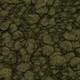 Cushion square boucle polyester 45x45x8cm - Green