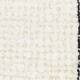 Cushion rectangular embroidery chenille cotton 50x30x8cm - White