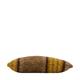 Cushion rectangular teddy polyester 50x30x8cm - Brown