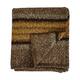 Plaid rectangular teddy polyester 125x150x0.5cm - Brown