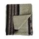 Plaid rectangular teddy polyester 125x150x0.5cm - Cream