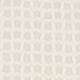 Cushion rectangular chenille polyester 50x30x8cm - White