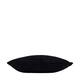 Cushion square chenille polyester 45x45x8cm - Black