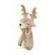 Figurine reindeer ceramic 6.5x6x13cm - Brown