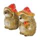 Figurine hedgehog ceramic 9.5x9.5x13cm A/2