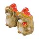 Figurine hedgehog ceramic 13x12.5x18cm A/2