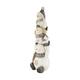 Figurine snowman magnesium 21x19.5x65cm - Multi
