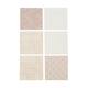 Coaster square ceramic 10x10x0.65cm  - Brown