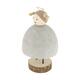 Figurine angel cement 8.5x8.5x15cm