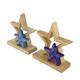 Star mango wood 18x6x18cm C/2